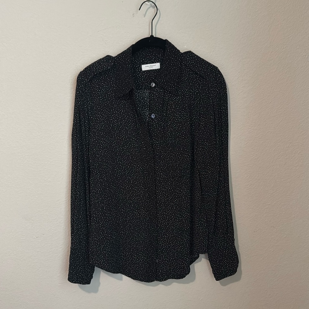 Equipment Button Up Blouse